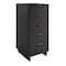 Manhattan Comfort Granville Dark Grey 5-Drawer Tall Dresser and 3-Drawer Standard Dresser, Set of 2 GRAN015 - alternate 5